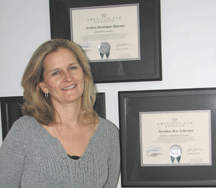 Gina Dustin, Certified Gemologist (AGS)